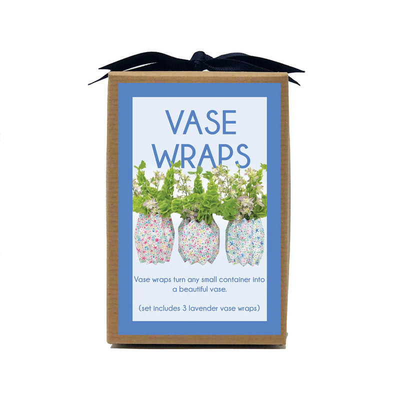 LGD Vase Wraps Whimsy Flower Paper