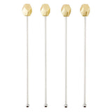 SBD Geometric Stir Sticks - Gold