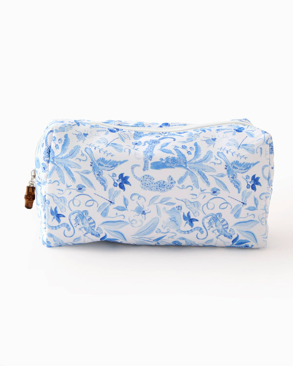 OMM Amazon Blue Tile Storage Bag x Catherine Cartie Collab