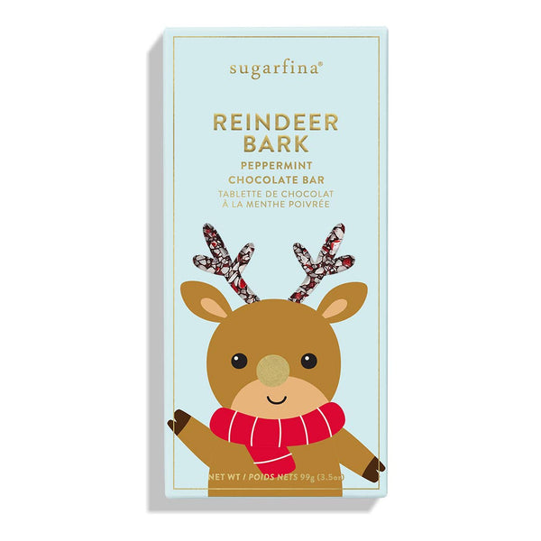 SF Reindeer Bark Chocolate Peppermint Bar