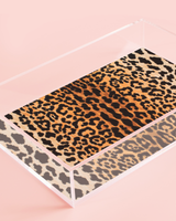 TBT Tray Leopard Print Small