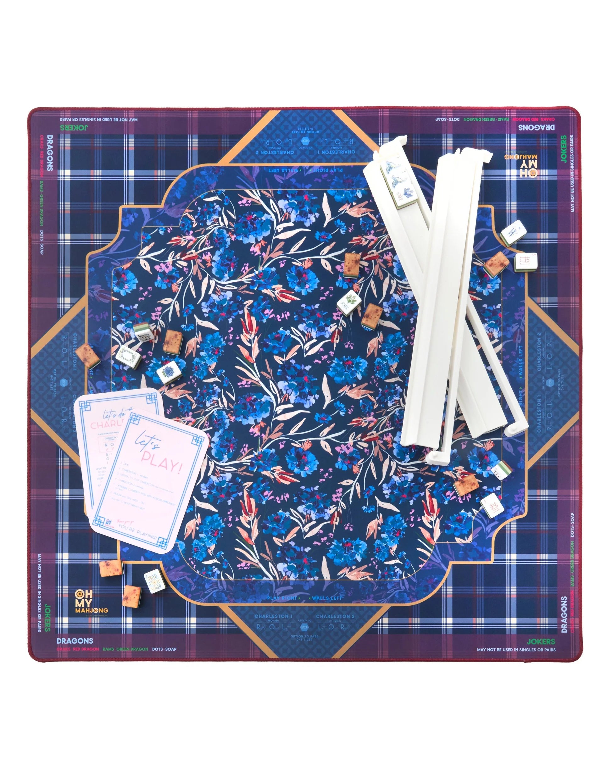 Oh My Mahjong Astor Mahjong Mat In Tube