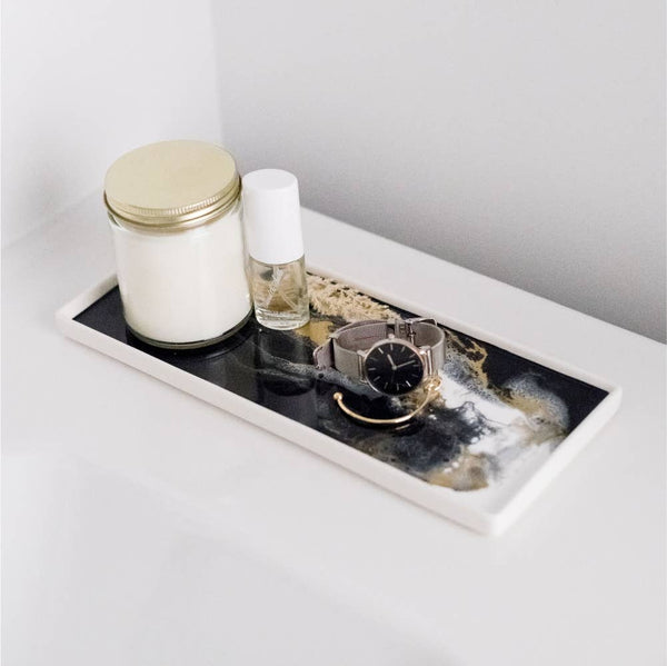 L&L Tray Large Ceramic Resin