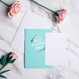 Best Flippin’ Dad Father's Day Card, 5x7" Pop-Up Cards