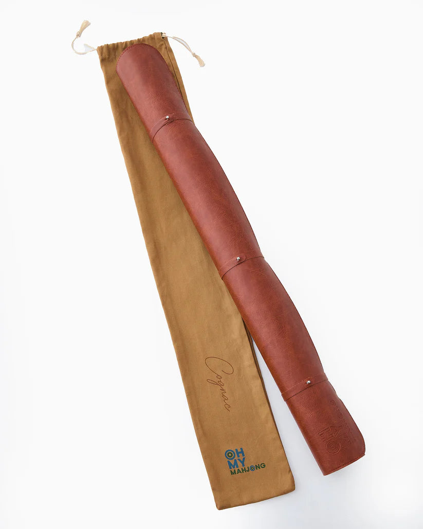 Oh My Mahjong Mat Cognac (Vegan Leather)