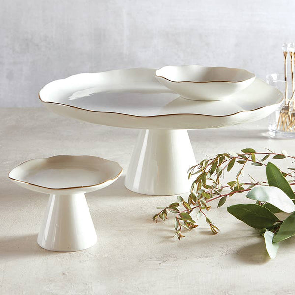 SBD Pedestal Tray - Large - Gold