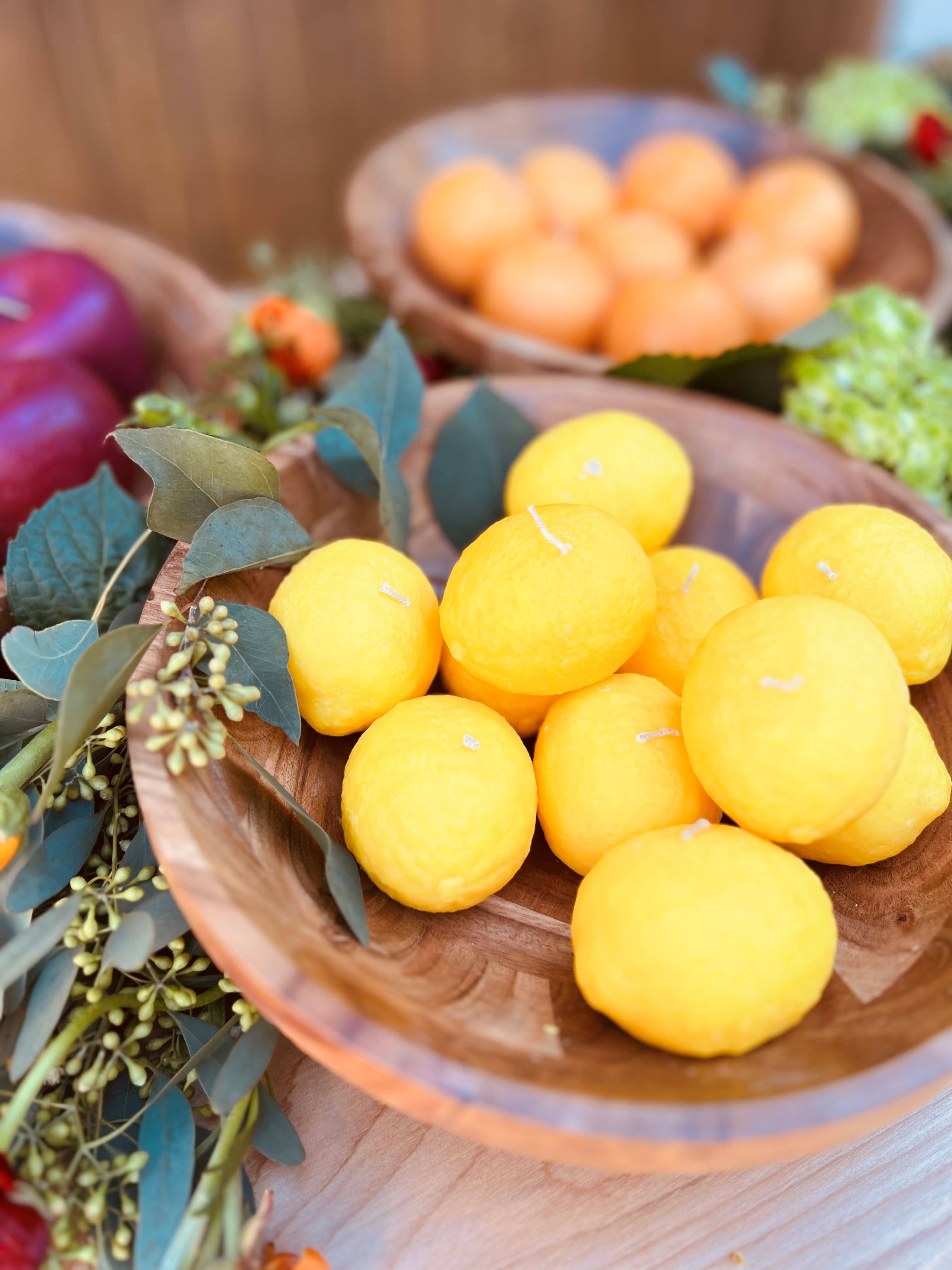 Pixie Candle Lemon Shaped