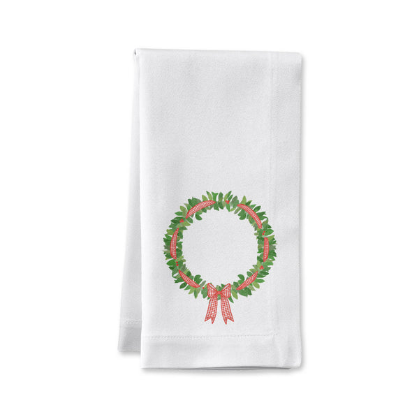 TOSS Holiday Dinner Napkin-Wreath