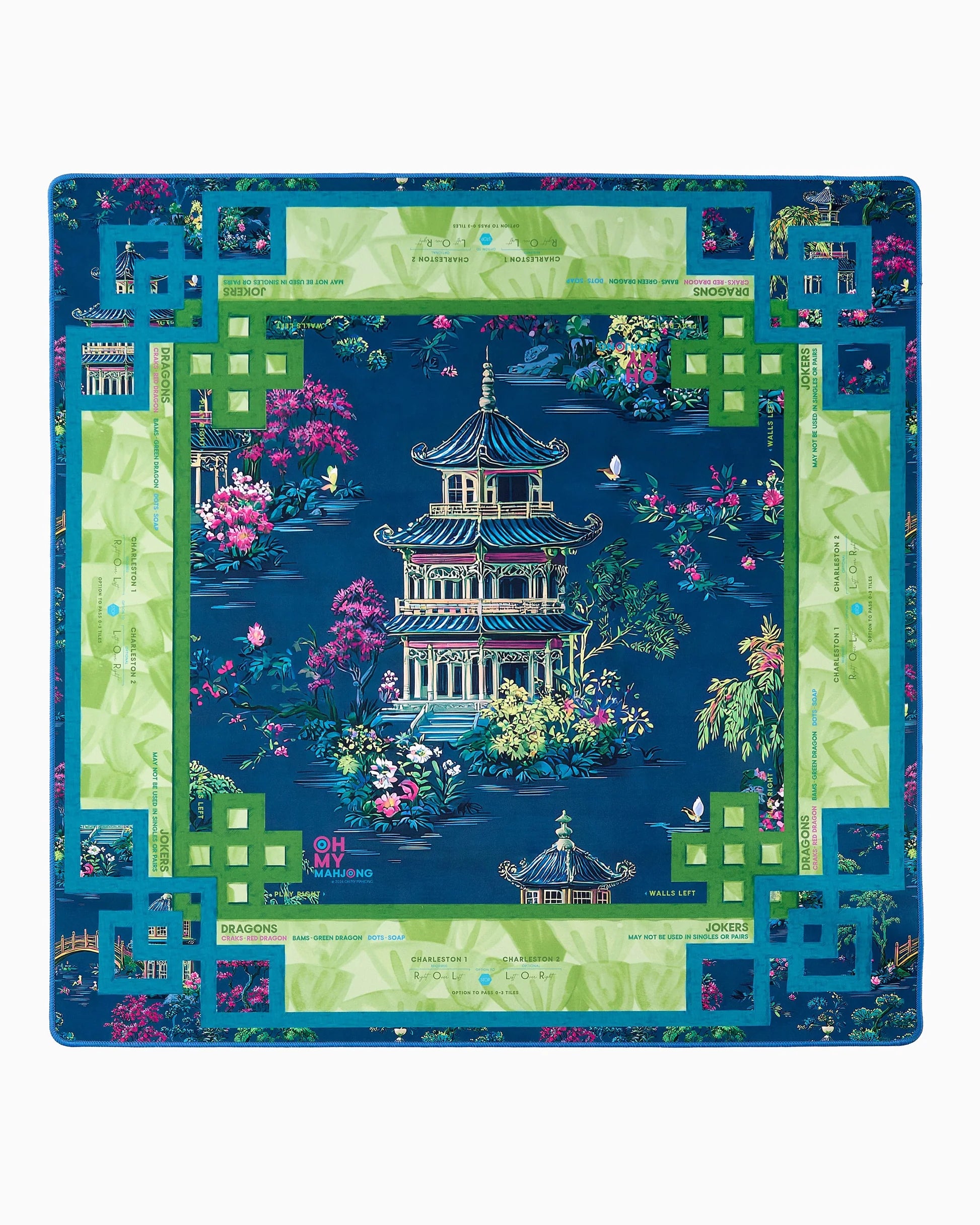 Oh My Mahjong Elysium Mahjong Mat In Tube