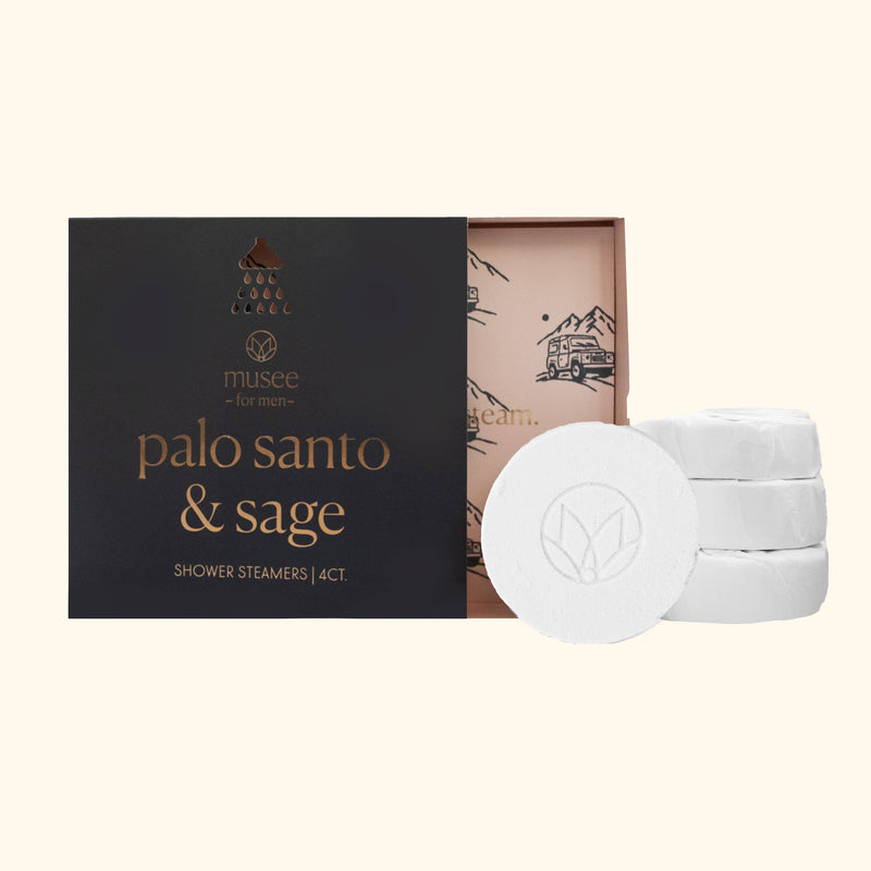 MUSEE  Shower Steamers Palo Santo & Sage