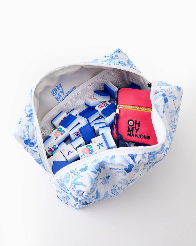 OMM Amazon Blue Tile Storage Bag x Catherine Cartie Collab