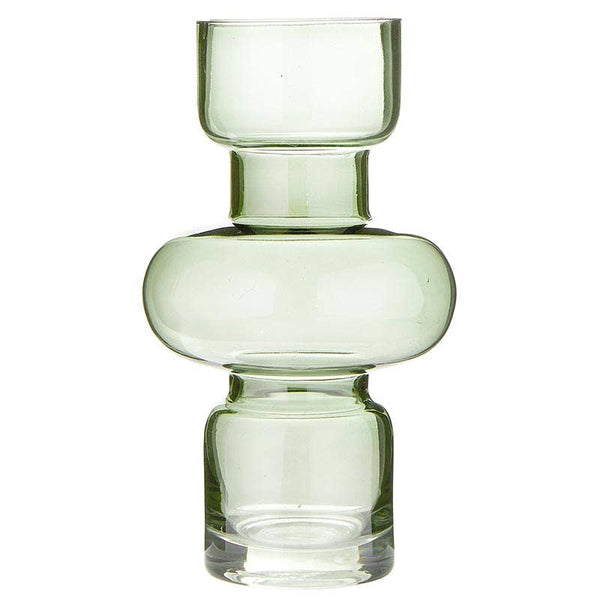 SBD Glass Bubble Vase - Green