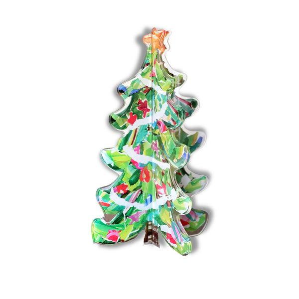 LDF SPARKLE PLENTY 3-D ACRYLIC CHRISTMAS TREE