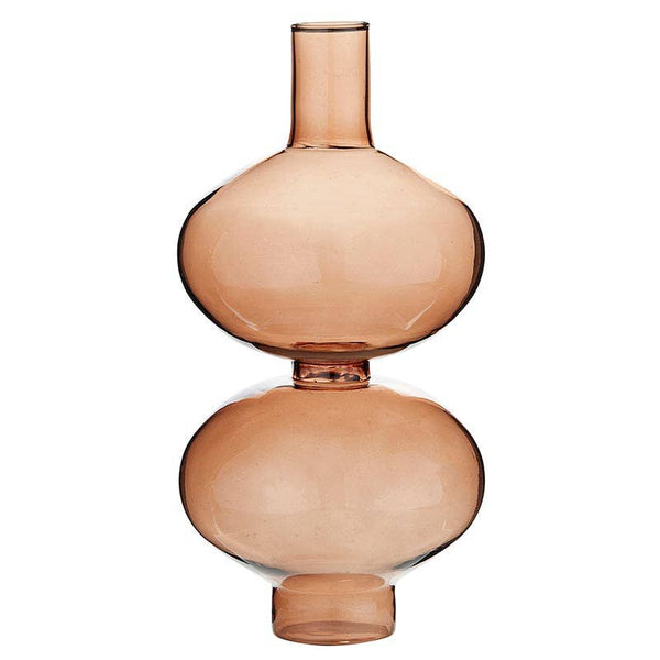 SBD Glass Bubble Vase - Large - Brown