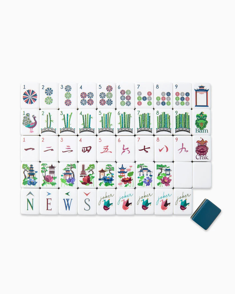Oh My Mahjong Gatsby American Mahjong Tile Set - 160 Acrylic Tiles