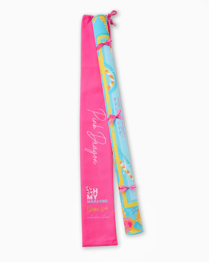 OMM Mat Glitterville Pink Drag