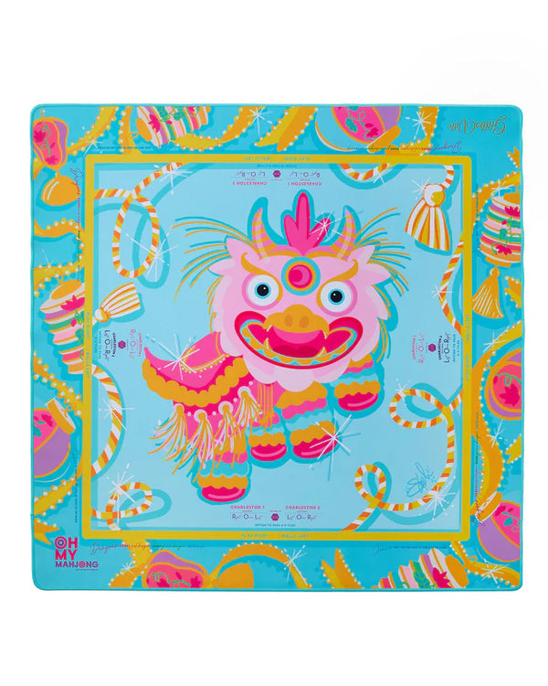 OMM Mat Glitterville Pink Drag