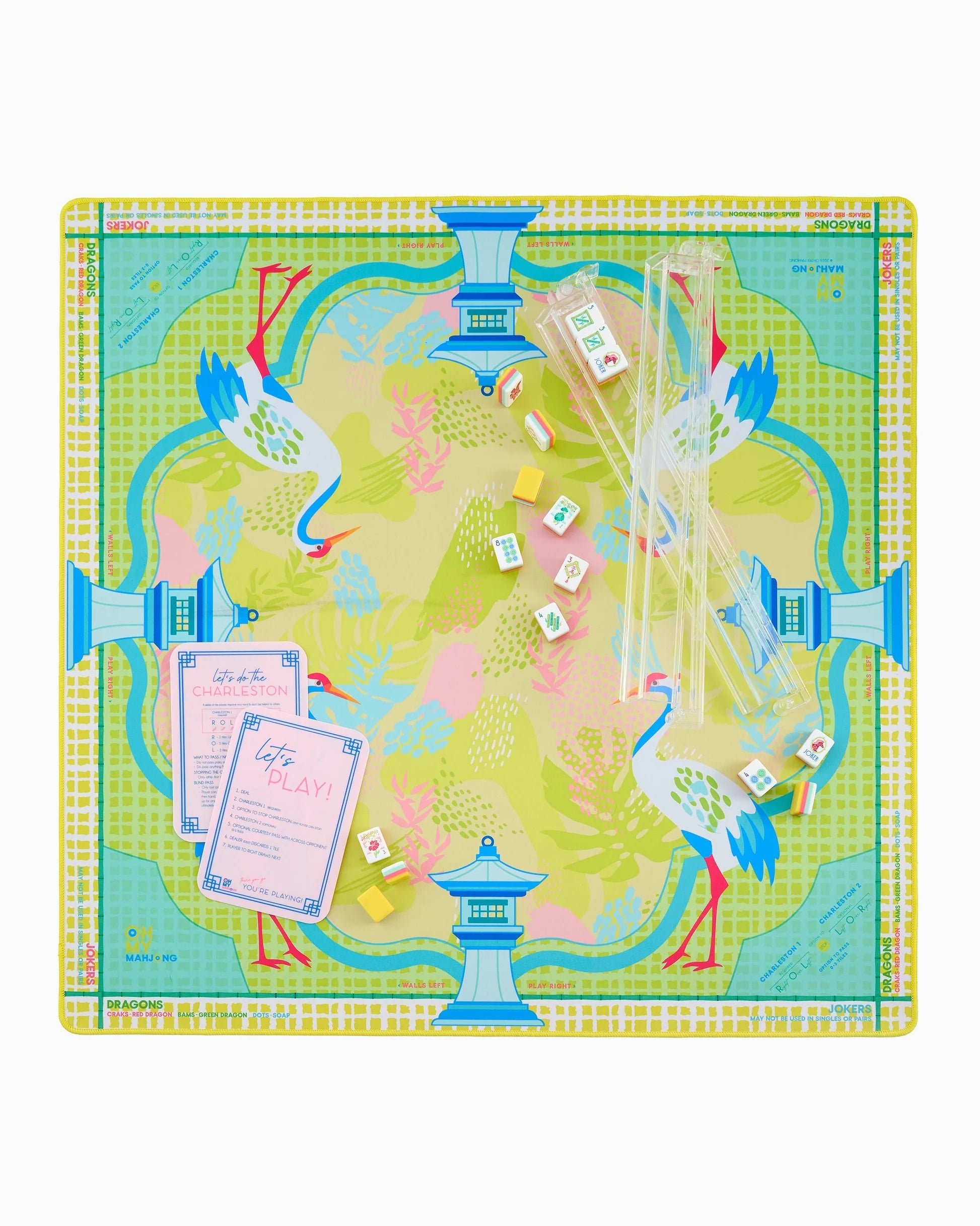 Oh My Mahjong Hampton Mahjong Mat In Tube