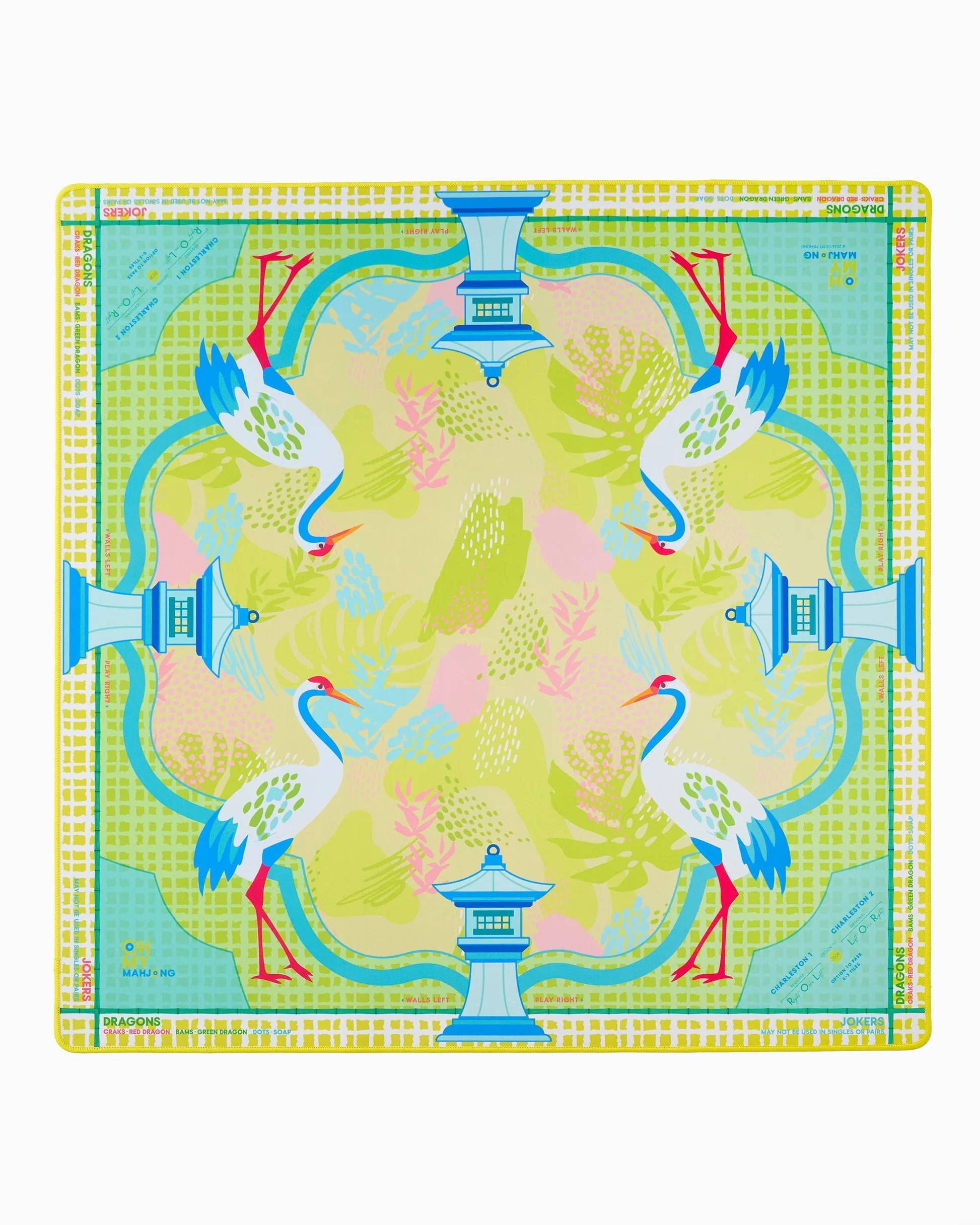 Oh My Mahjong Hampton Mahjong Mat In Tube