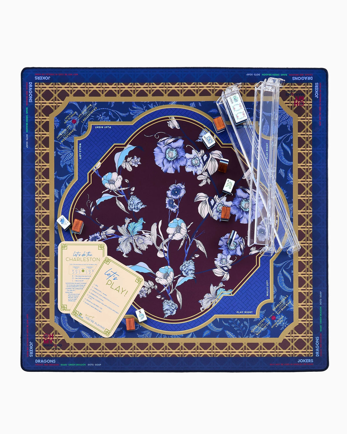 Oh My Mahjong Hawthorne Mahjong Mat In Tube
