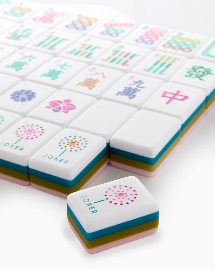 Oh My Mahjong La Fete American Mahjong Tile Set - 160 Acrylic Tiles