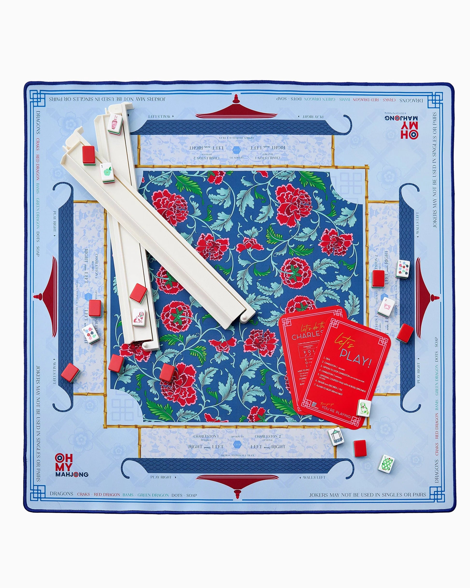 Oh My Mahjong Liberty Mahjong Mat In Tube