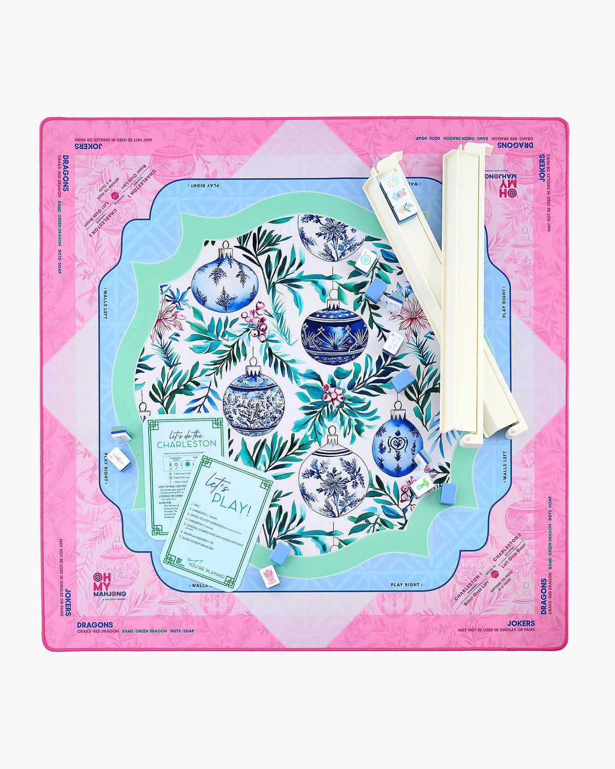Oh My Mahjong Merriment Mahjong Mat In Tube
