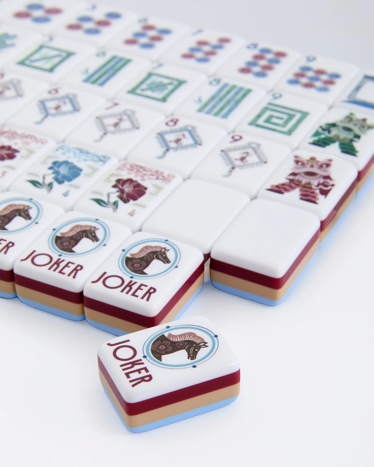 Oh My Mahjong Osler American Mahjong Tiles - 160 Acrylic Tiles