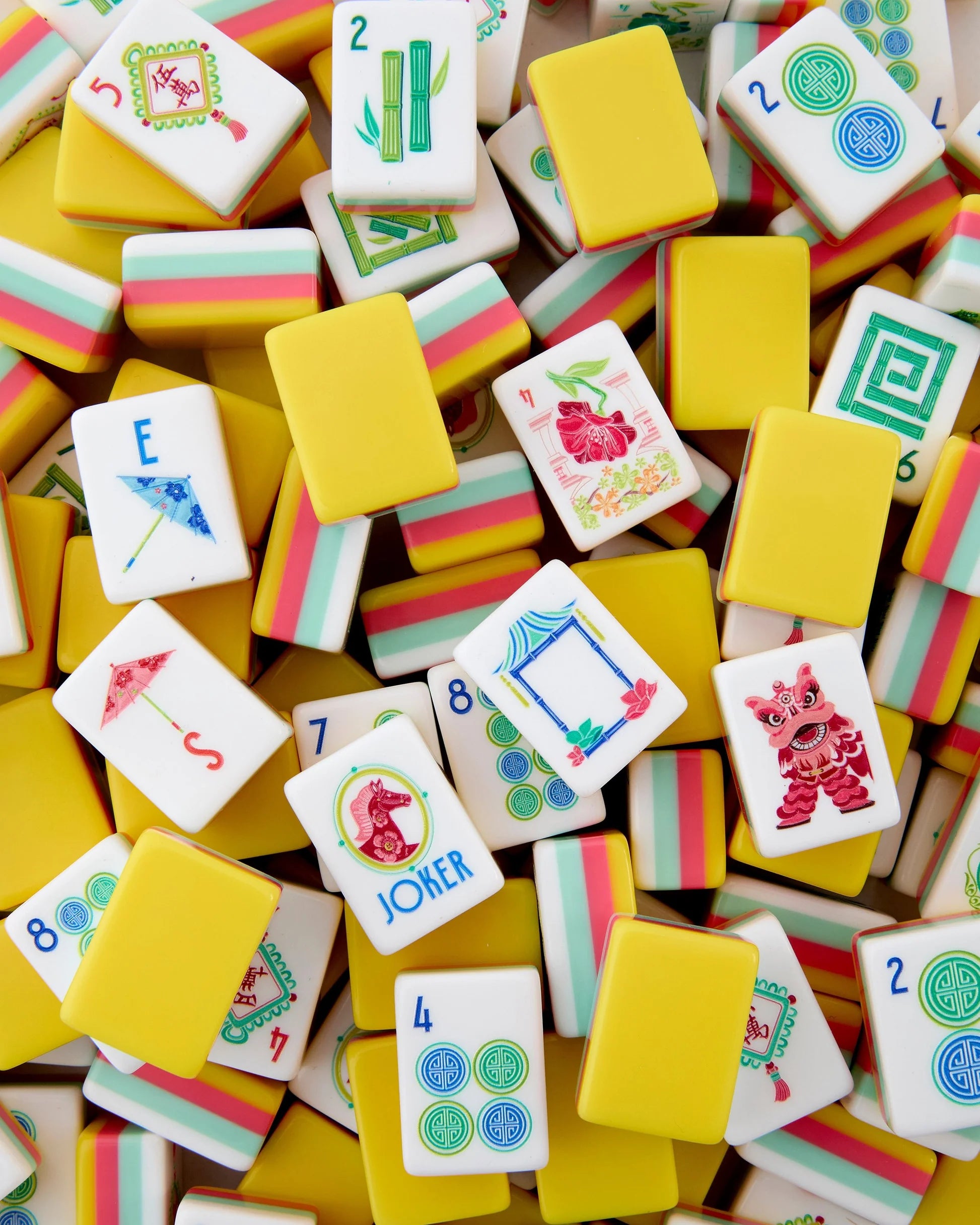 Oh My Mahjong Pippa American Mahjong Tile Set - 160 Acrylic Tiles
