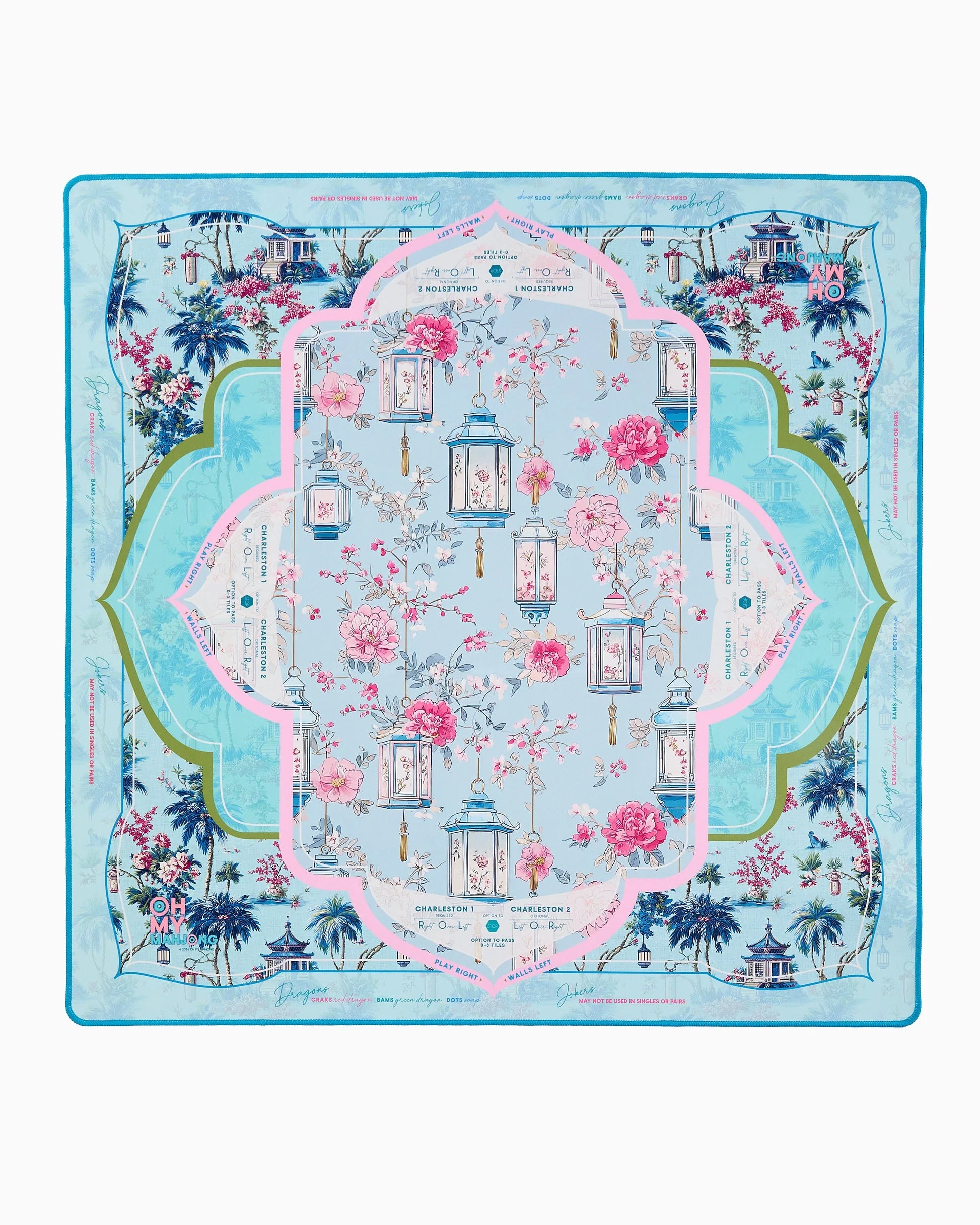 Oh My Mahjong Radiance Mahjong Mat In Tube