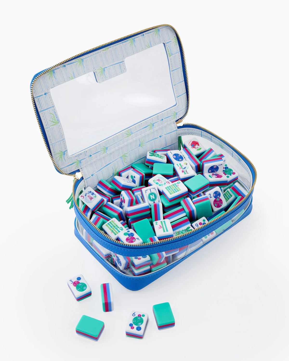 Oh My Mahjong Seabreeze American Mahjong Tiles - 160 Acrylic Tiles