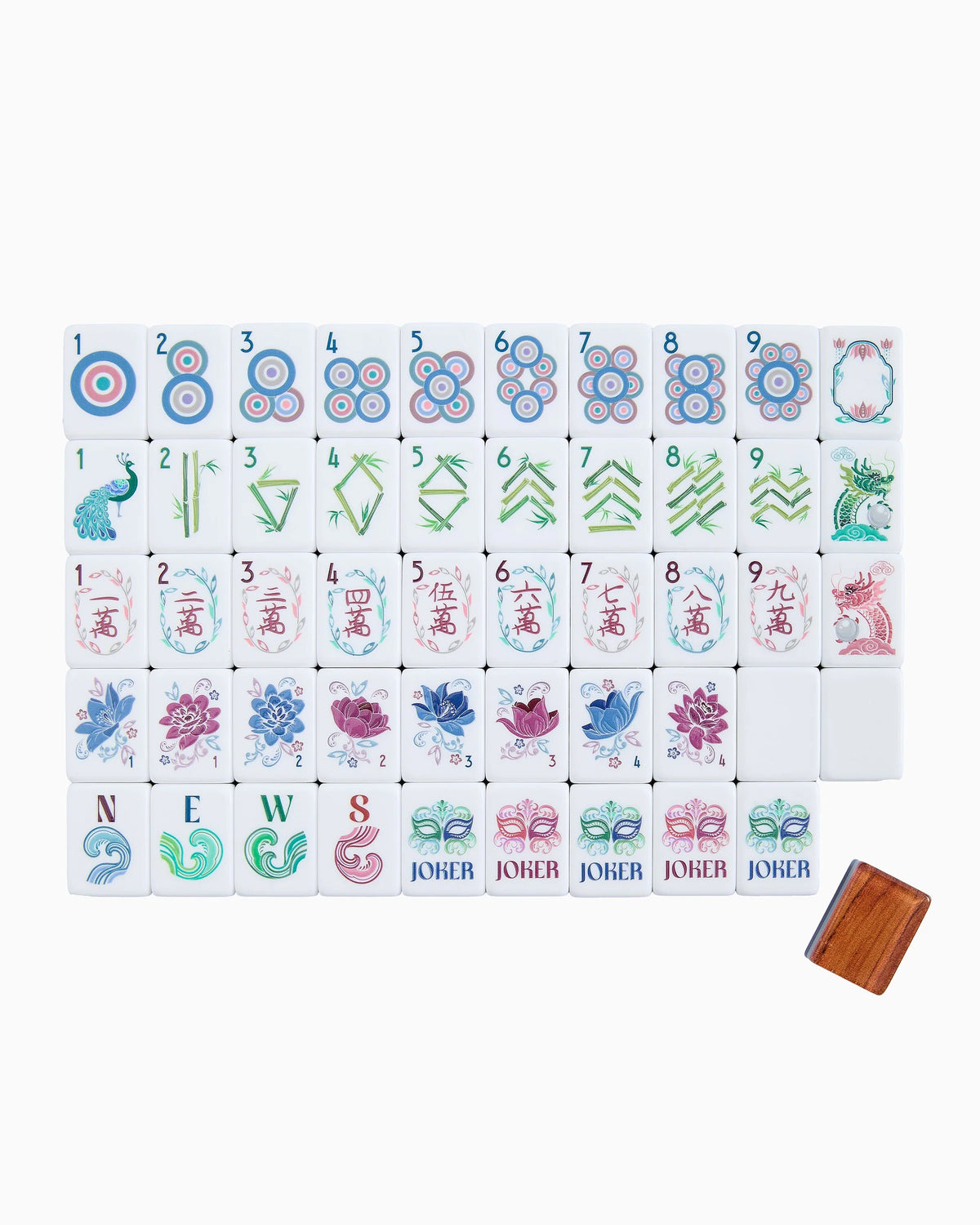 Oh My Mahjong Smith American Mahjong Tiles - 160 Acrylic Tiles