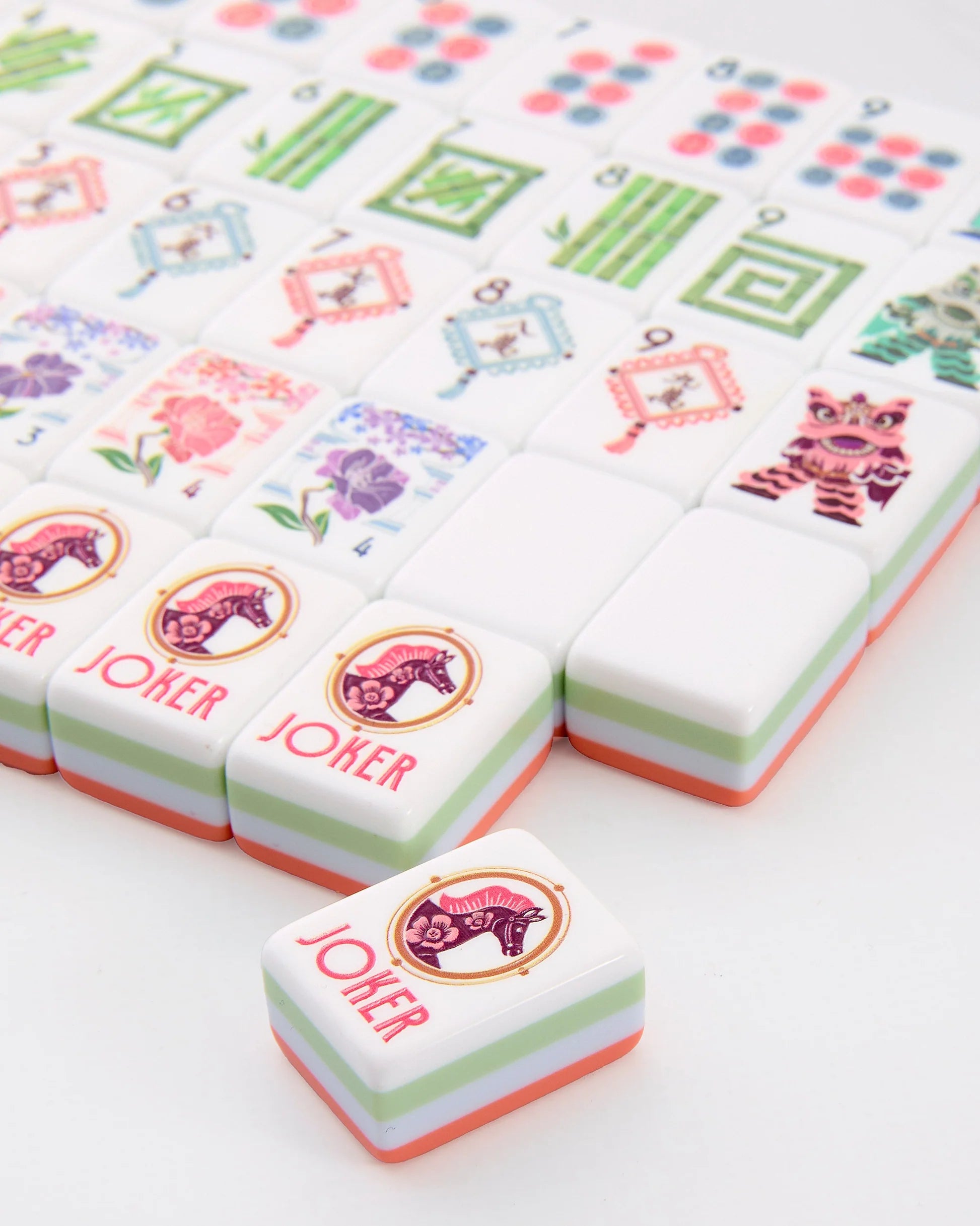 Oh My Mahjong Solara American Mahjong Set- 160 Acrylic Tiles