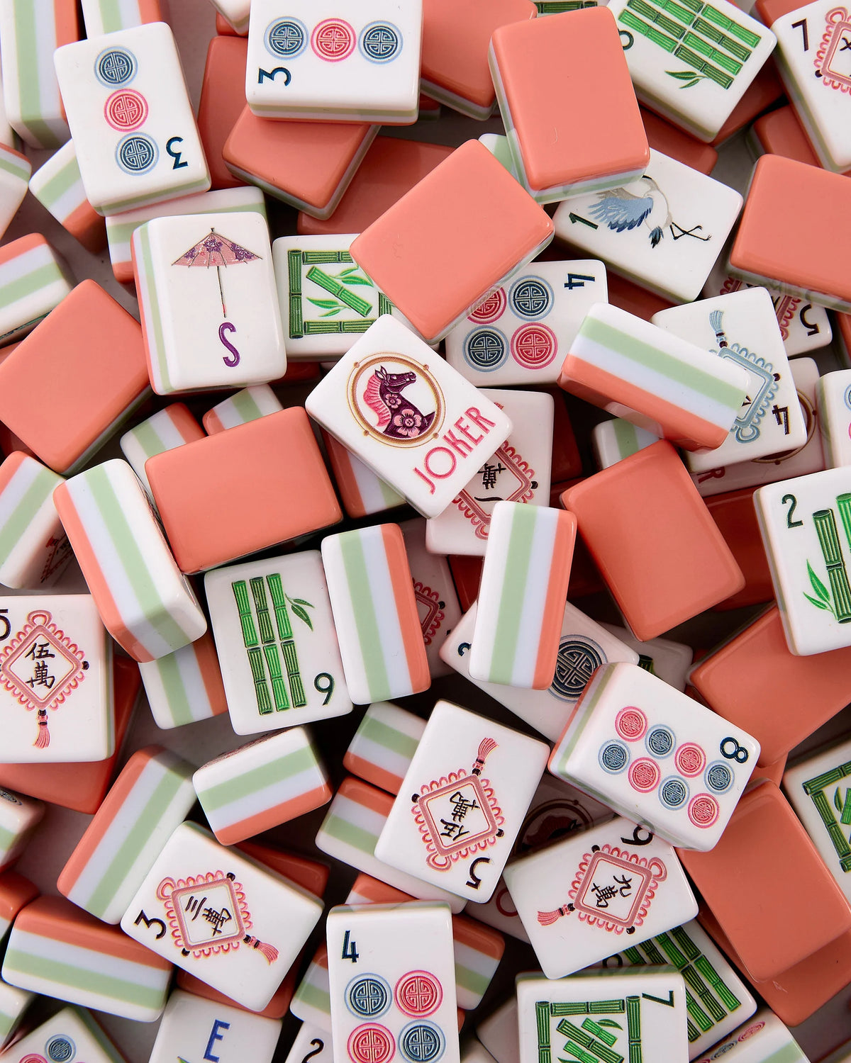 Oh My Mahjong Solara American Mahjong Set- 160 Acrylic Tiles