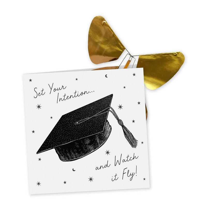 Card Graduation Day w/ Magic Butterfly