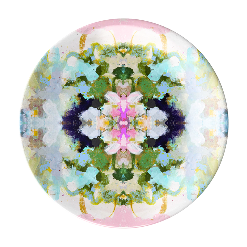 LPD Plate Melamine Nantucket Bloom