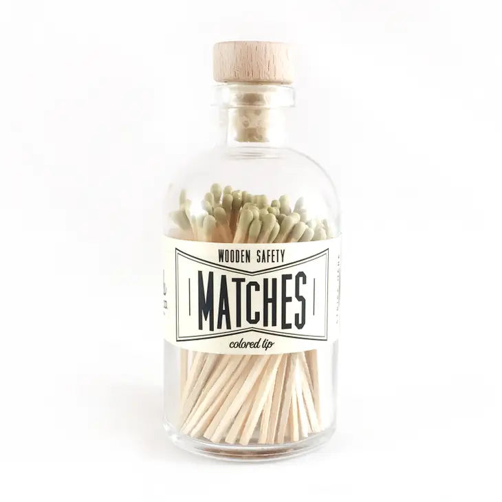 Matches Gold Vintage Apothecary