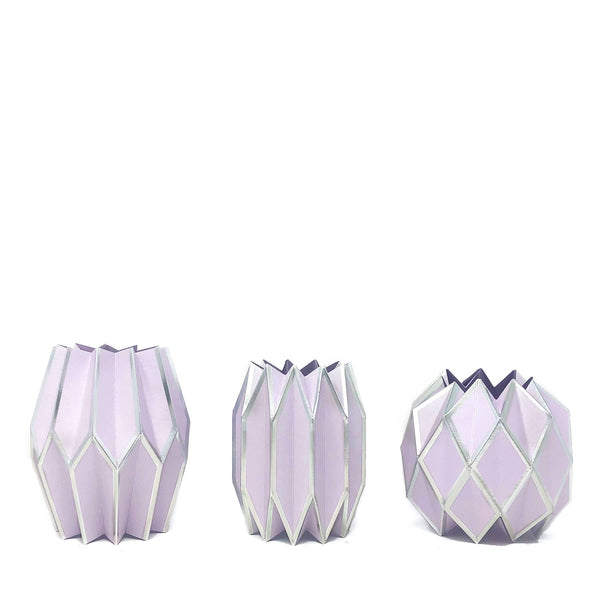 LGD Vase Wrap Lavender Paper