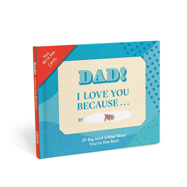 KKF Book Dad, I Love You Because …  Fill in the Love®